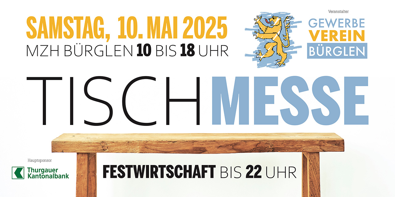 Flyer Tischmesse